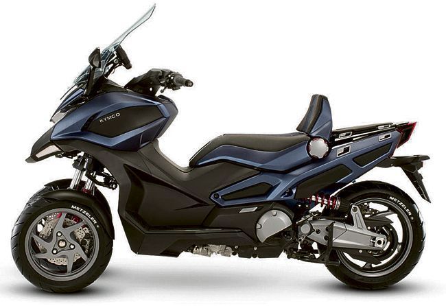 KYMCO CV3 primer tres ruedas de la marca taiwanesa