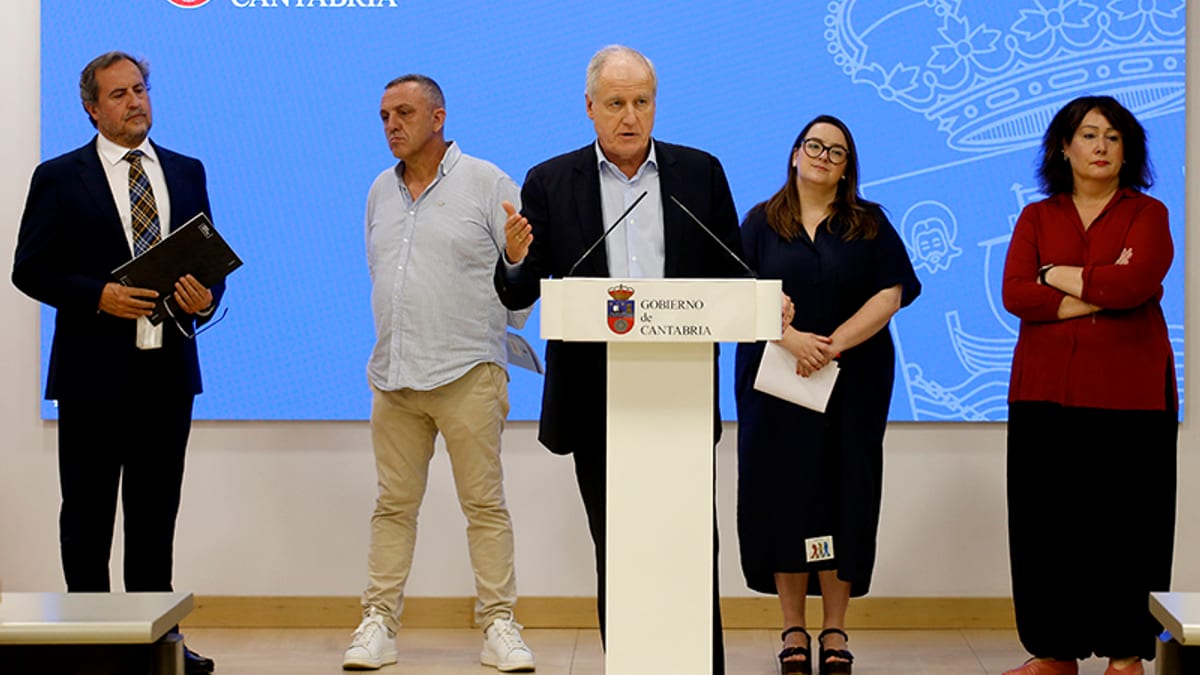 Presentación del II Plan de Empleo Joven de Cantabria con imagen gráfica sobre empleo e industria