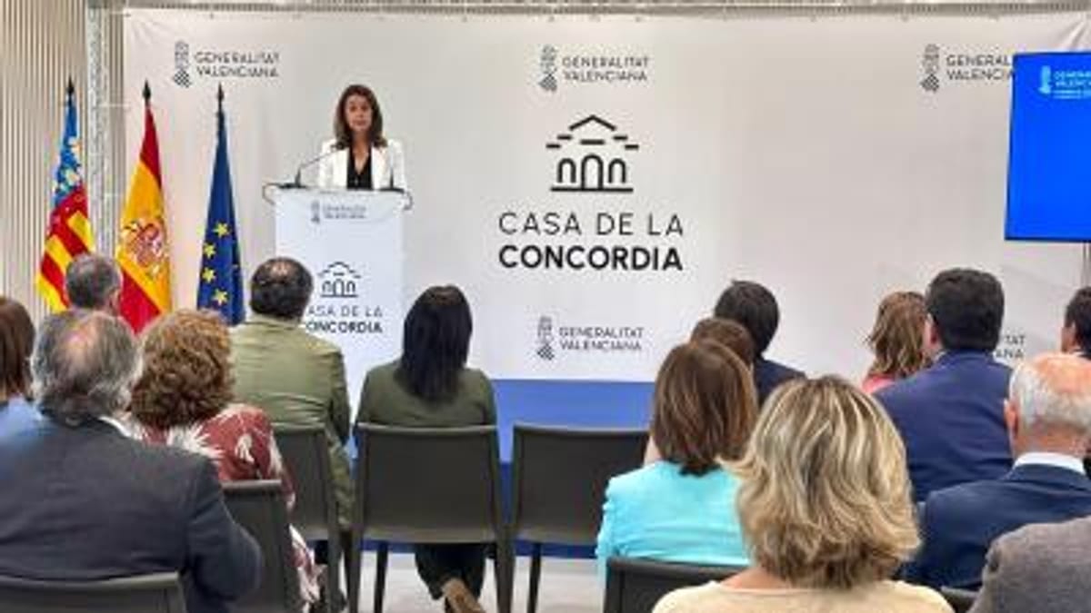 Fachada de La Casa de la Concordia en Alicante, nuevo espacio cívico de encuentro y diálogo democrático