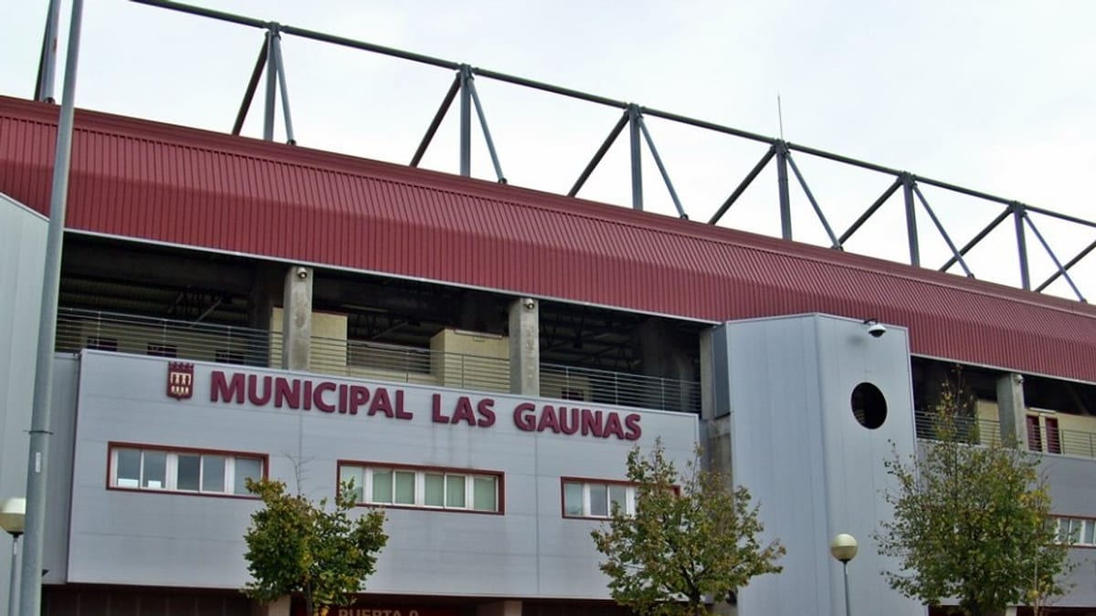 Equipo de fútbol representativo de Logroño en Las Gaunas
