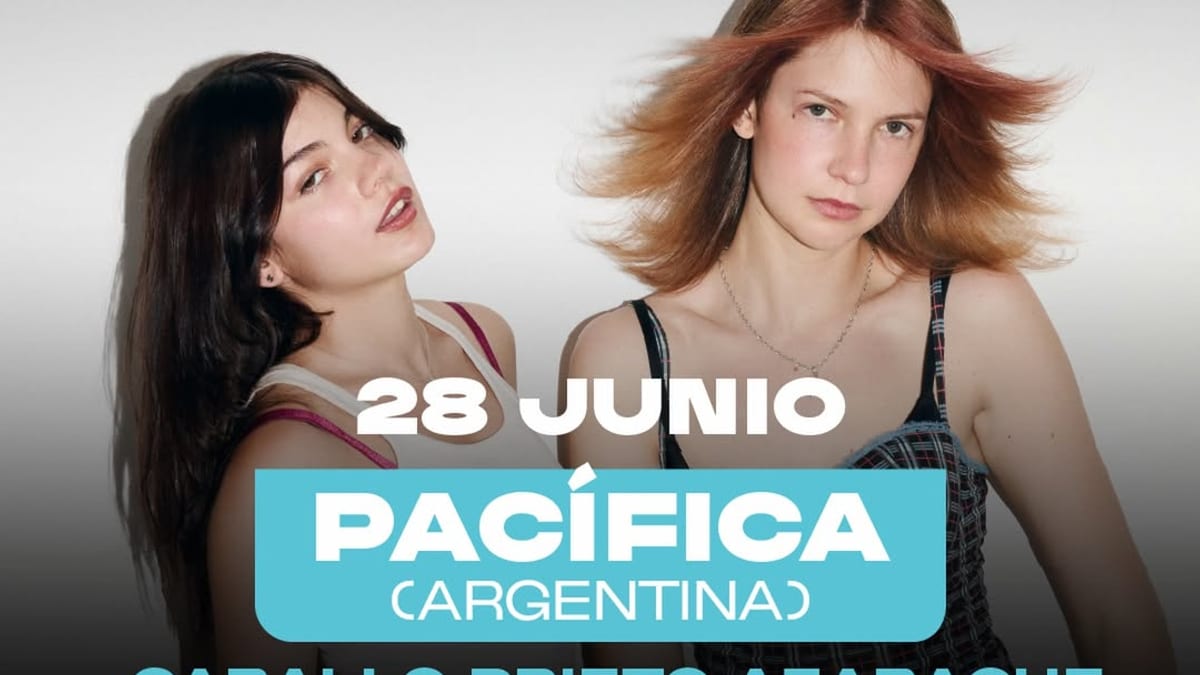 Cartel de la última jornada de Estéreo Parque con actuaciones de Pacífica, Caballo Prieto y Neon Vampire en el Parque Genovés de Cádiz