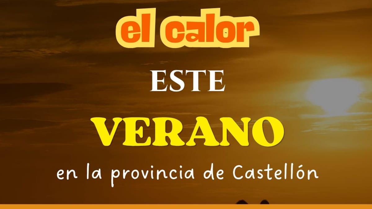 Cartel informativo sobre medidas de prevención ante altas temperaturas y recomendaciones para protegerse del calor extremo