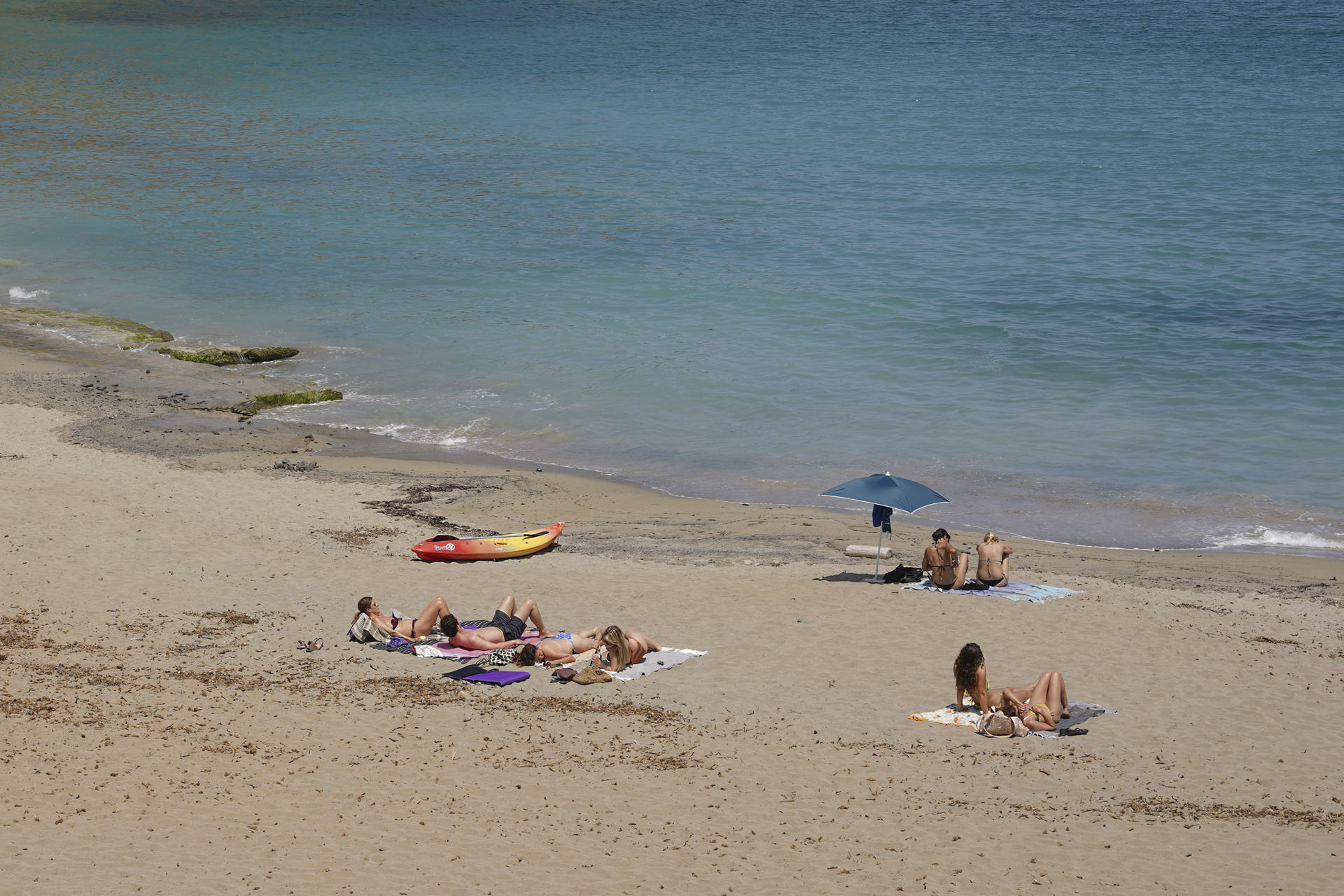 -Vista de la playa del municipio menorquín de Maó en una imagen de archivo. EFE/ David Arquimabu Sintes