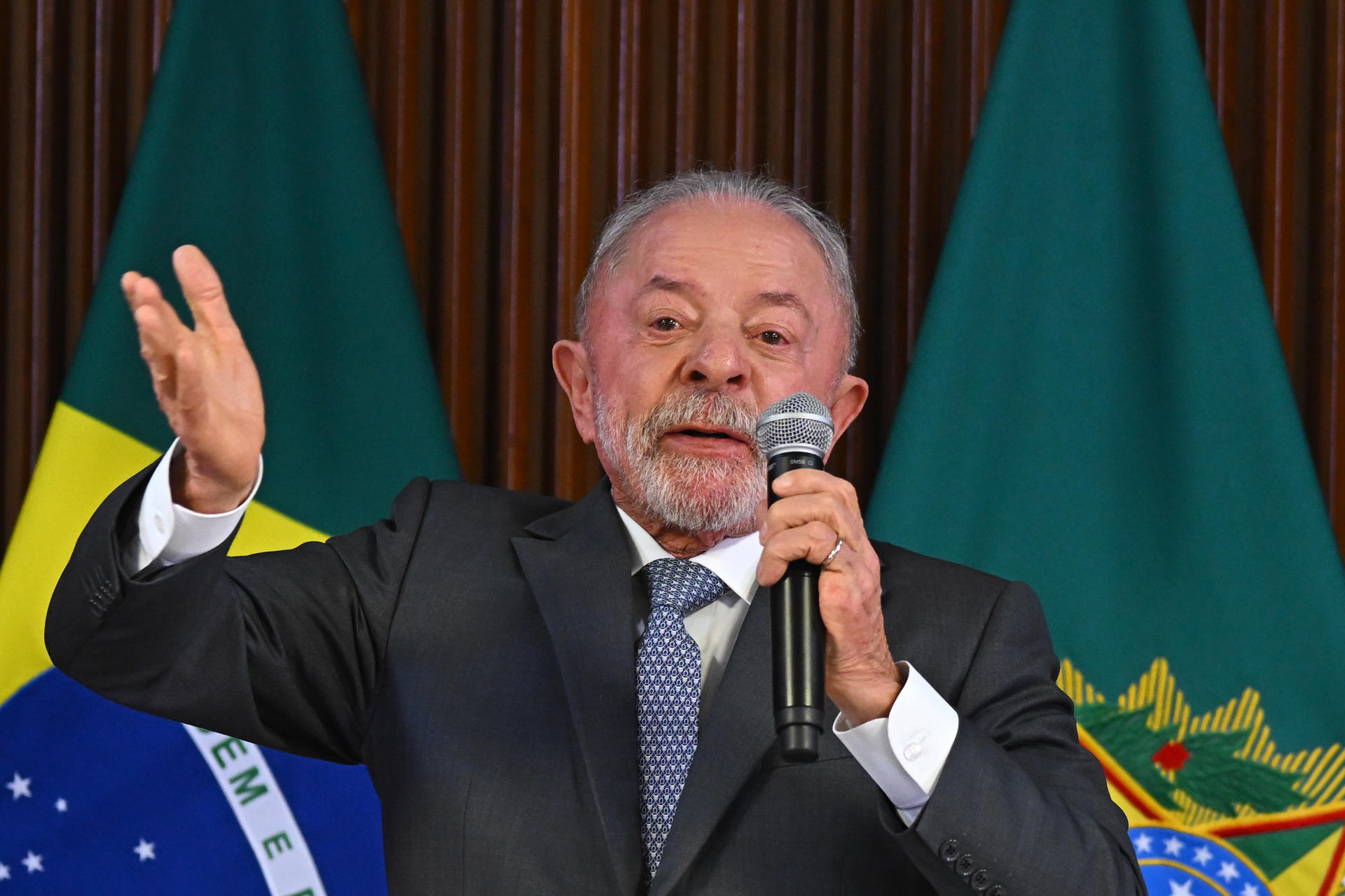 Fotografía de archivo del presidente de Brasil, Luiz Inácio Lula da Silva. EFE/ Andre Borges