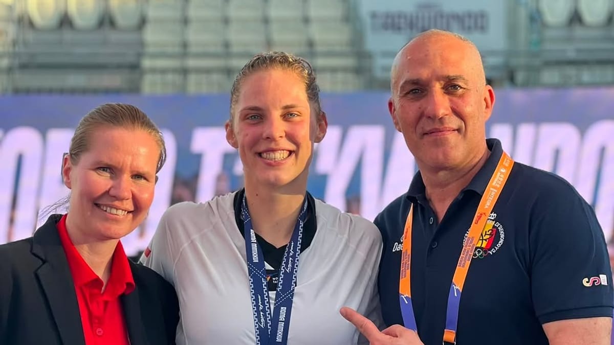 Viviana Martón, campeona del Grand Prix de Roma de taekwondo