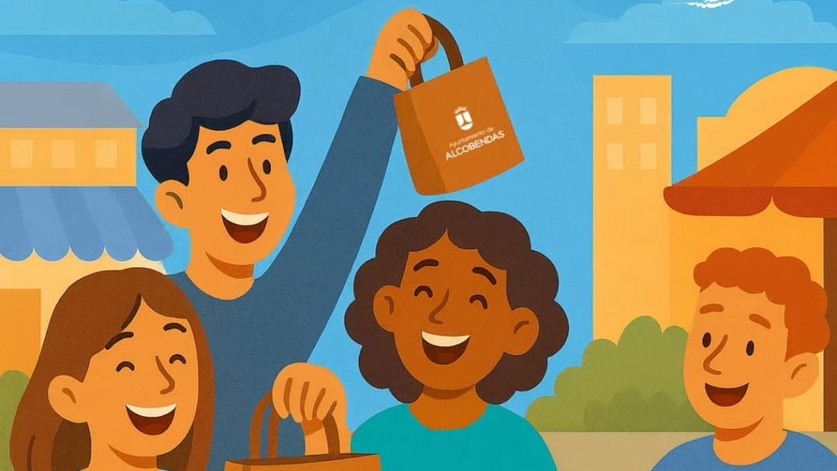 Cartel promocional Bonos de Consumo 2026 Alcobendas comercio y hostelería