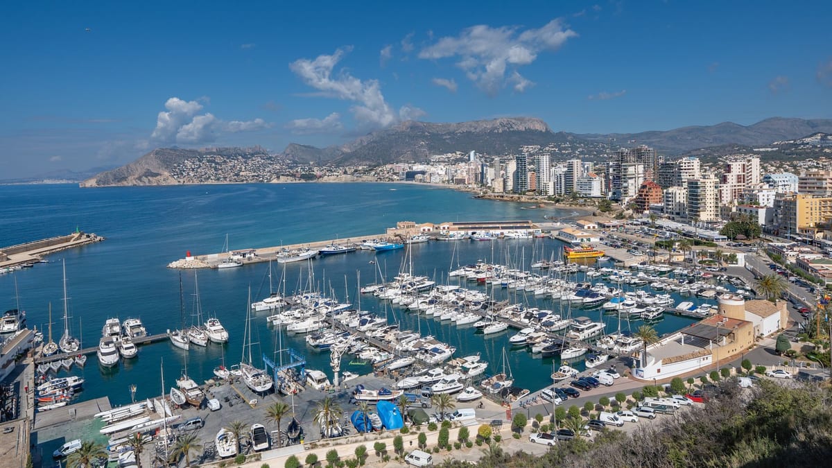Imagen de la Marina PortBlanc de Calp que será objeto de reforma integral con inversión de 10 millones de euros