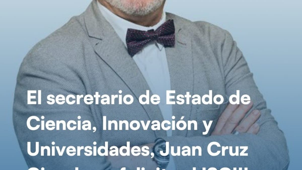 Juan Cruz Cigudosa, Secretario de Estado de Ciencia, Innovación y Universidades, felicita al ISCIII por su 40 aniversario