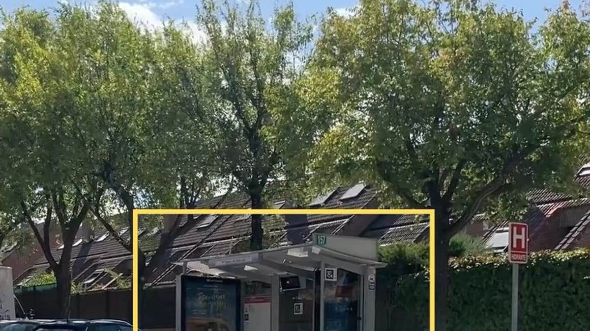 Primera marquesina táctil e interactiva de la Comunidad de Madrid instalada en Alcobendas