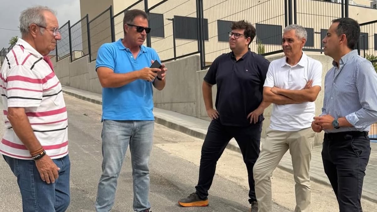 Trabajos de mejora del sistema de abastecimiento de agua en Soneja realizados por la Diputación de Castellón