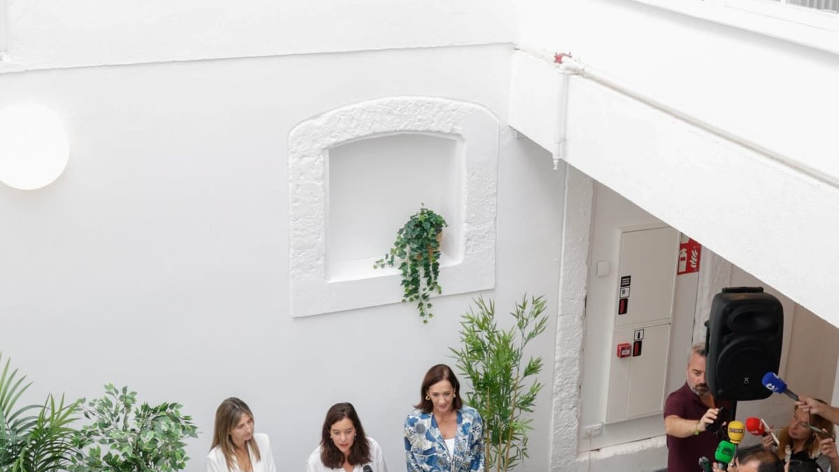 Fachada de la Casa da Veeduría, nuevo espacio público en la Cidade Vella de A Coruña