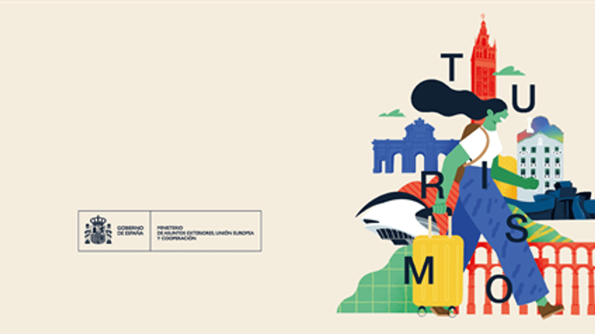 Cartel del Día Mundial del Turismo 2026 del Ministerio de Inclusión, Seguridad Social y Migraciones