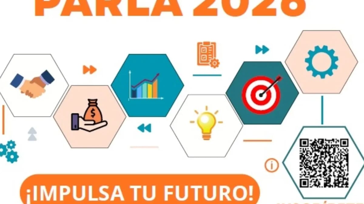 Cartel de la III Feria de Empleo de Parla 2025, con mensaje 'Impulsa tu Futuro' y botón de inscripción
