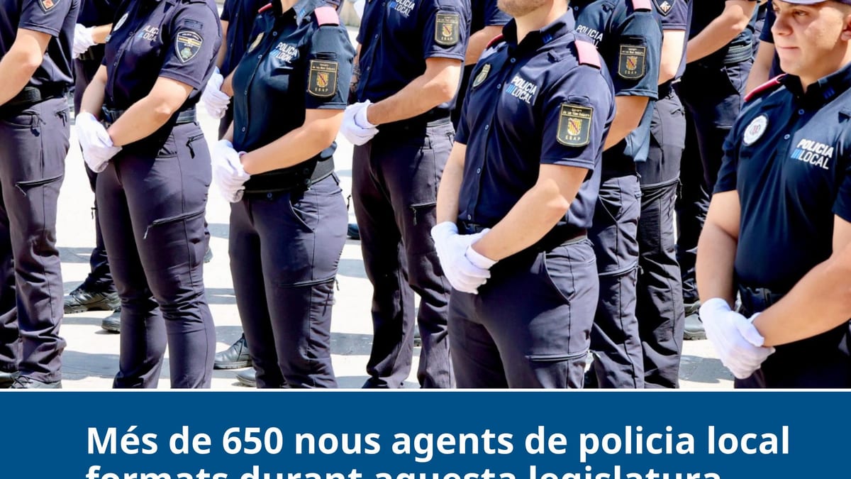 Comunicado del Govern de les Illes Balears sobre el proceso selectivo de policía local 2026