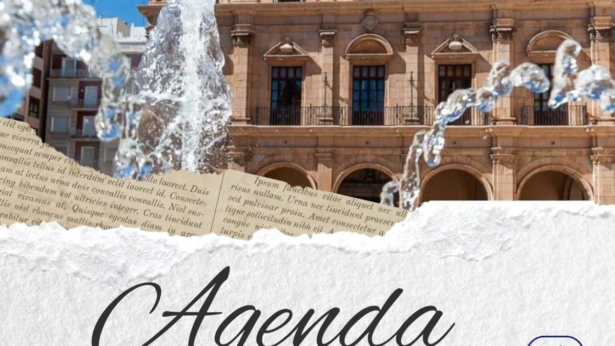 Cartel de la agenda cultural de Castellón para el fin de semana del 24 y 25 de octubre