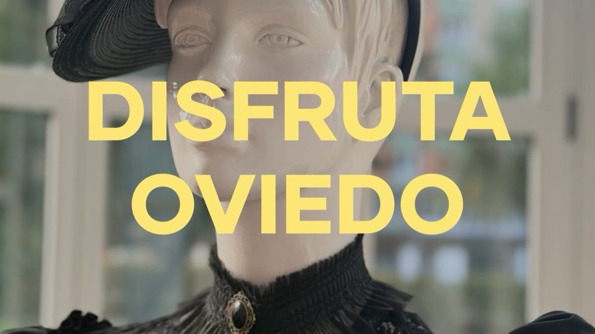 Cartel de agenda cultural del puente en Oviedo del 9 al 12 de octubre con más de 10 citas de teatro, ópera, exposiciones y música