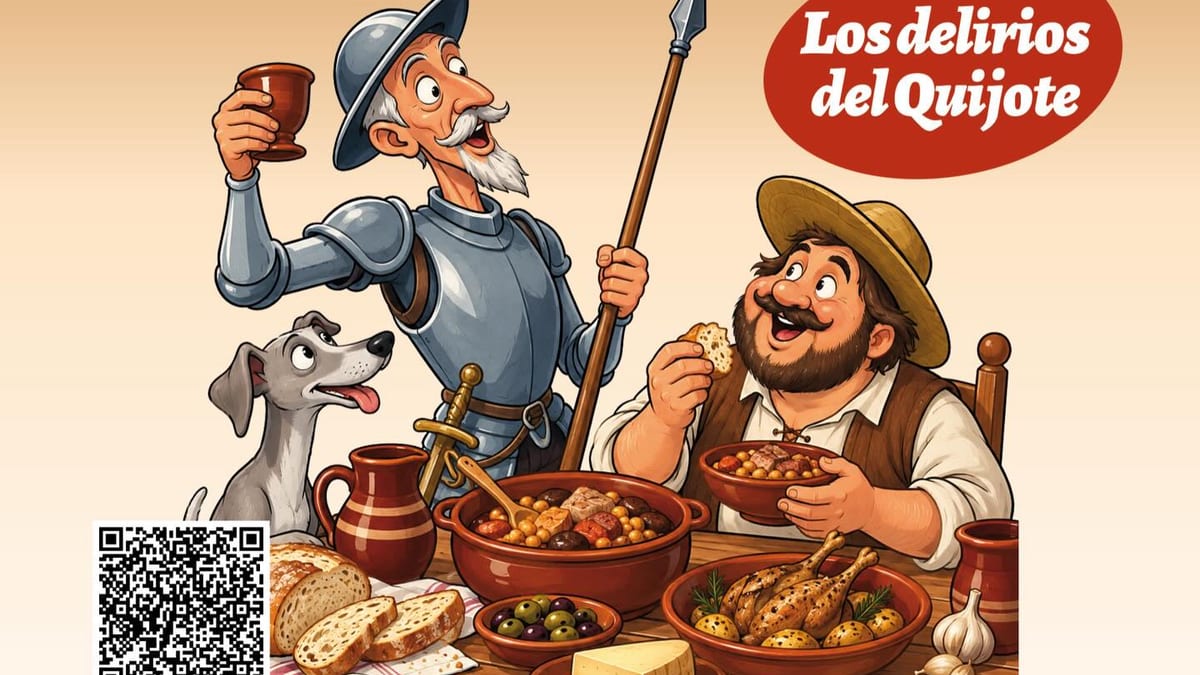 Cartel de las XXX Jornadas Gastronómicas Cervantinas de Alcalá de Henares 2026