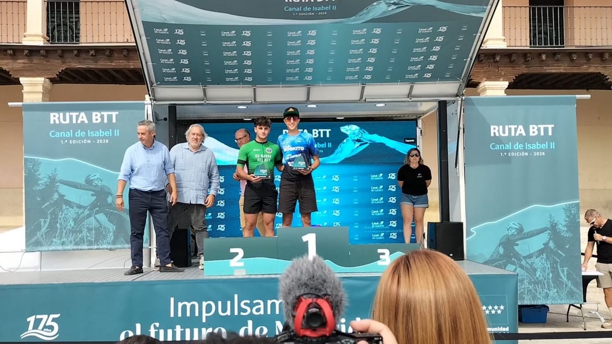 Alejandro Cabellos Marín, campeón sub-23 de la Ruta BTT del Canal de Isabel II 2026