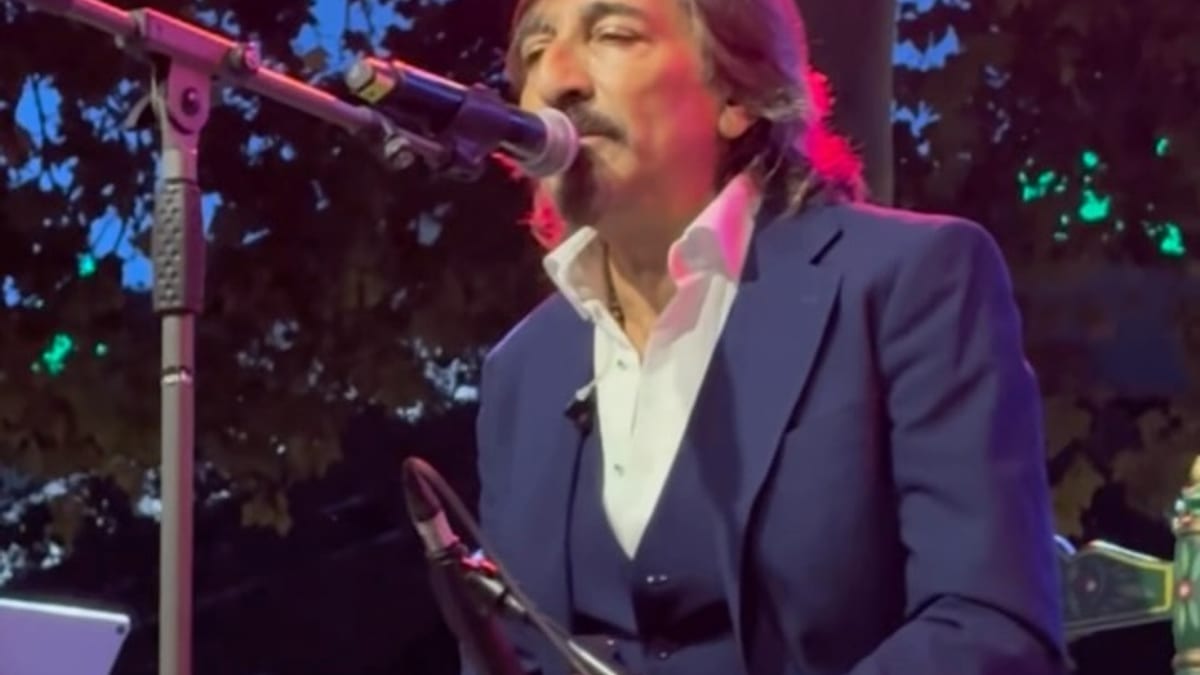 Antonio Carmona durante su actuación de flamenco en Origen Castellón