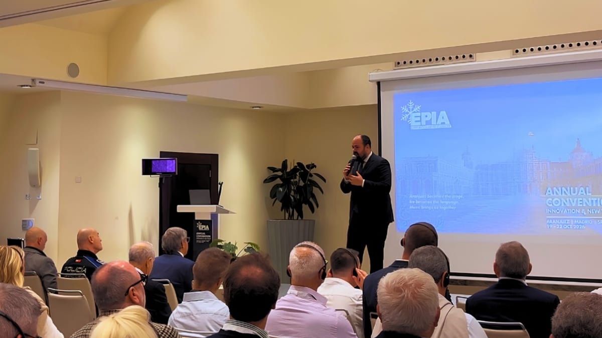 Cartel de EPIA Annual Convention 2026 con el lema Innovation & New Trends