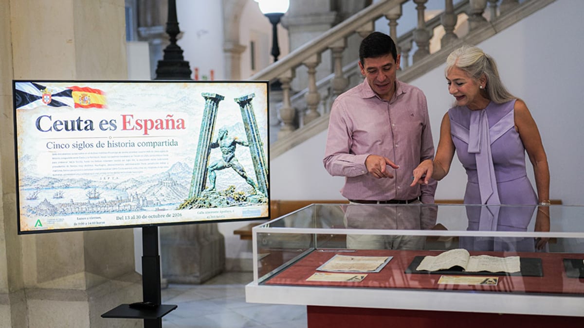 Exposición sobre la historia compartida entre Ceuta y Andalucía en el Archivo Histórico de Sevilla