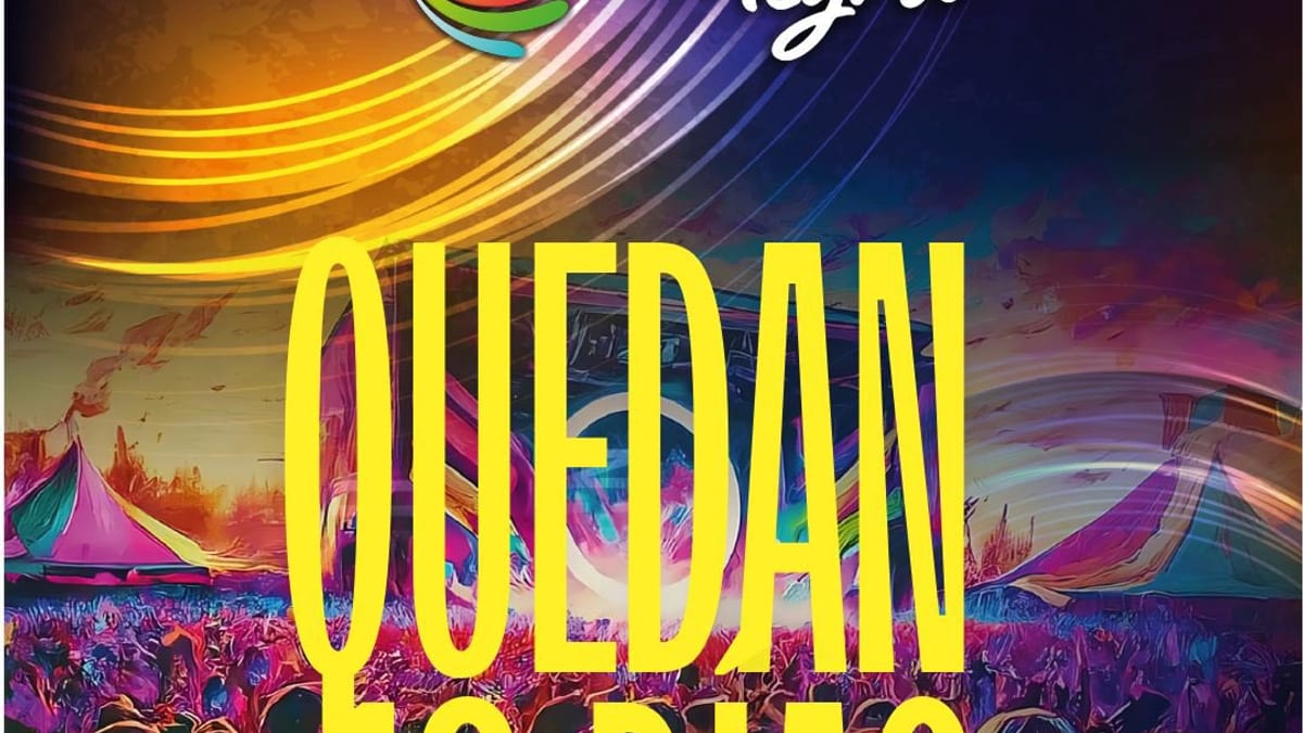 Cartel promocional de Arena Negra 2026, festival de música en Gran Tarajal, Fuerteventura, con logotipos del Cabildo, Gobierno de Canarias y organismos de turismo