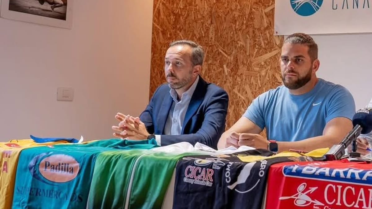 Presentación de la Liga Cabildos OPC Sumytrans de Lucha Canaria entre Fuerteventura y Tenerife