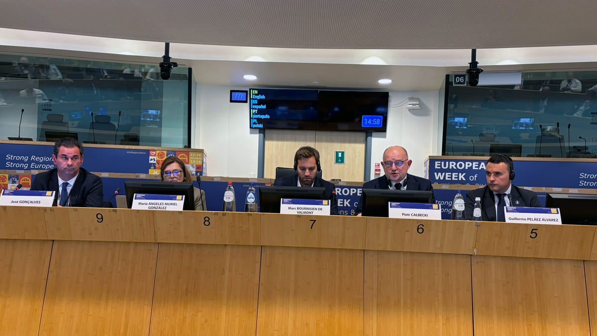 Delegación del Gobierno del Principado de Asturias durante la Semana Europea de las Regiones en Bruselas