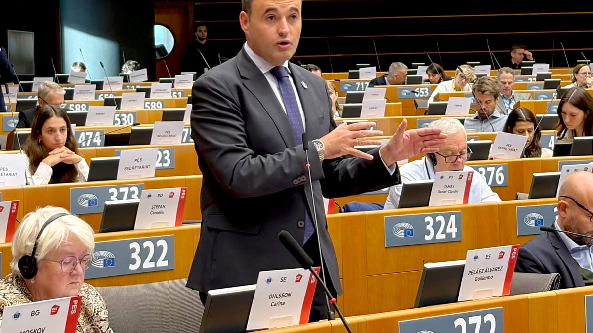 Representantes de Asturias intervienen en el hemiciclo del Comité de las Regiones de la Unión Europea para defender la creación de zonas de aceleración industrial