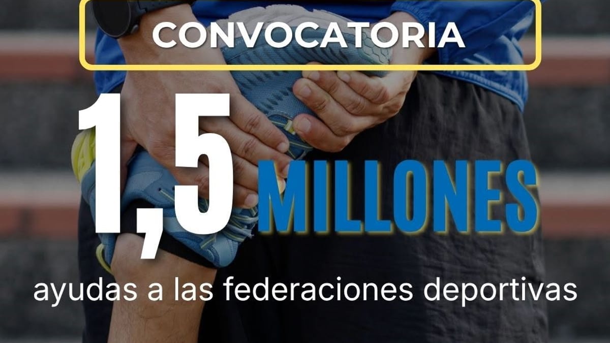 Logo del Gobierno del Principado de Asturias con información sobre la convocatoria de 1,5 millones en ayudas a federaciones deportivas