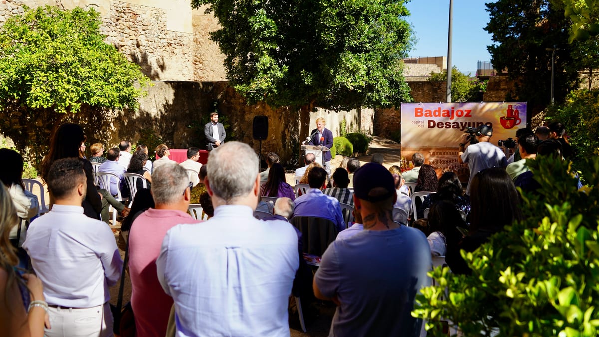 Entrega de premios de la VII edición de Badajoz Capital del Desayuno en Los Jardines de la Galera
