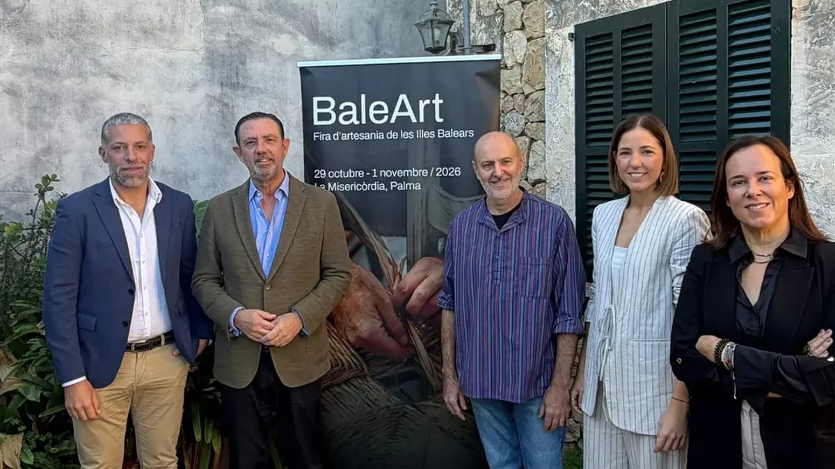 Cartel de BaleArt 2026, feria de artesanía de las Islas Baleares, del 29 de octubre al 1 de noviembre en la Misericòrdia de Palma