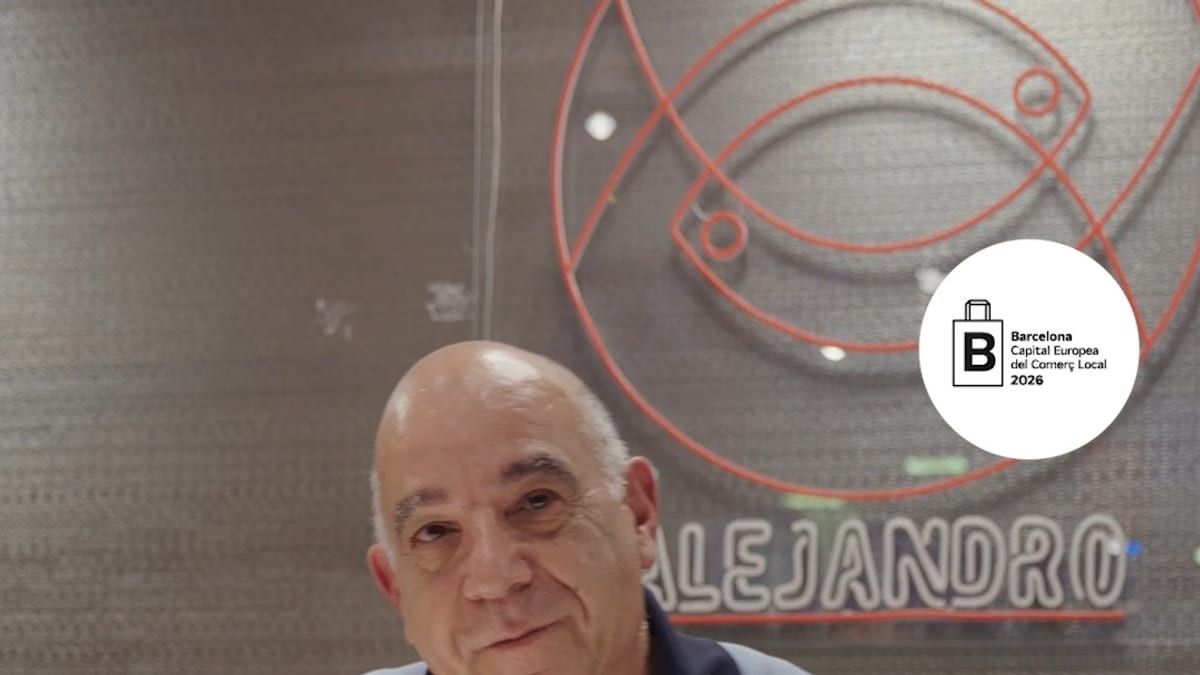 Cartel promocional de Bonus Consum Barcelona 2026 con bonos de descuento para el comercio local