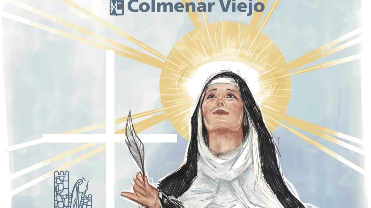 Cartel de las Fiestas de Santa Teresa de Colmenar Viejo, 15, 17 y 18 de octubre de 2026