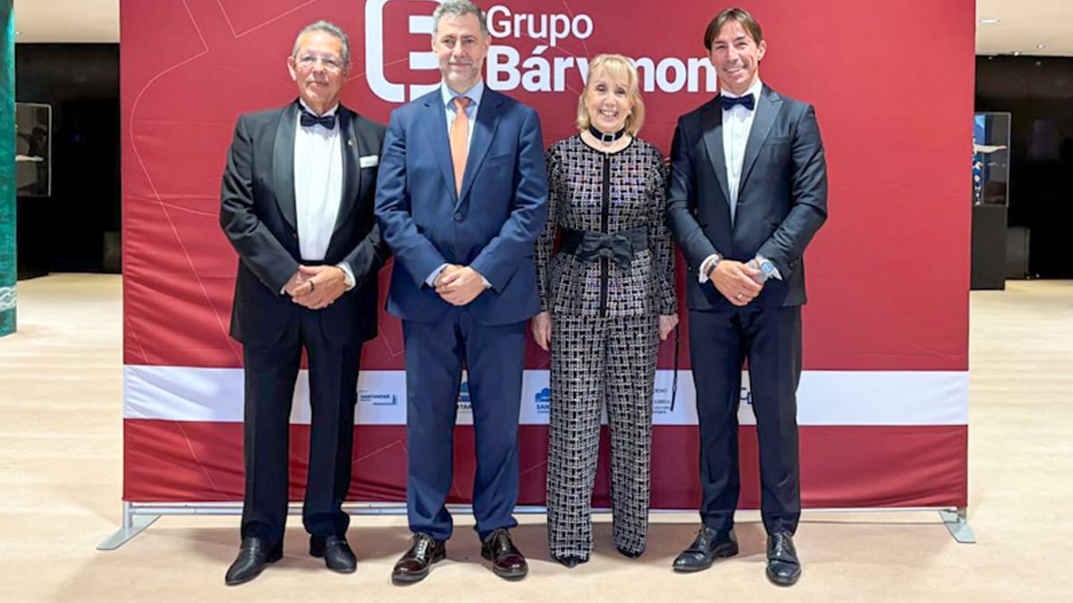 Clausura de la XVII Asamblea Anual del grupo Barymont en el Palacio de Festivales de Cantabria