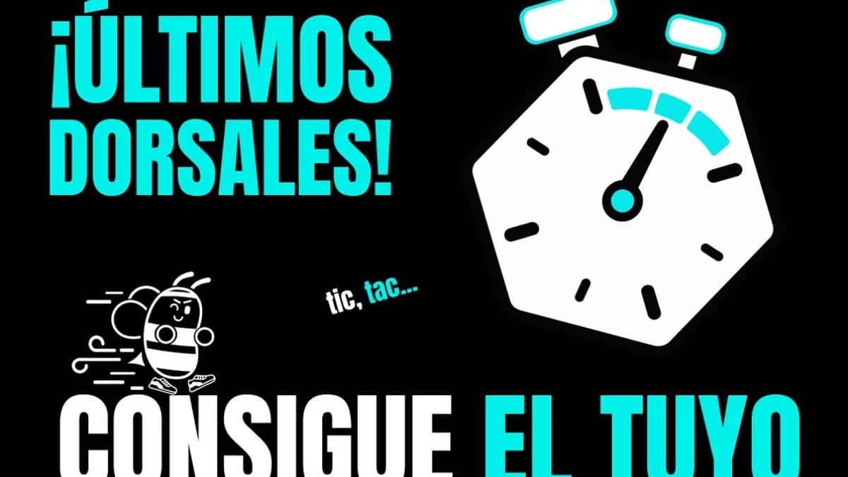 Cartel promocional de la 3ª edición de la Bee Backyard Trail Los Berrocales con fecha 7 de noviembre
