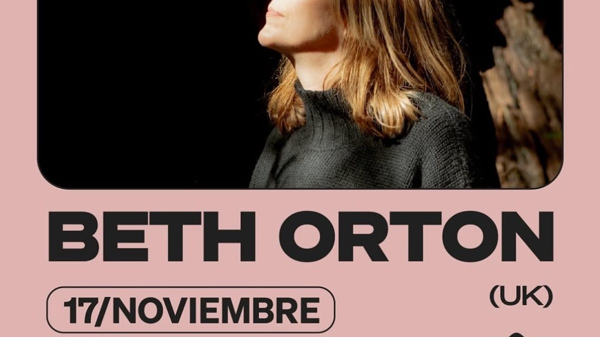 Cartel del concierto de Beth Orton en Estéreo Parque, Cádiz, el 17 de noviembre