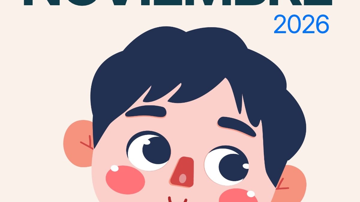 Cartel de los talleres infantiles de noviembre 2026 de la Biblioteca 5.0 de Castellón