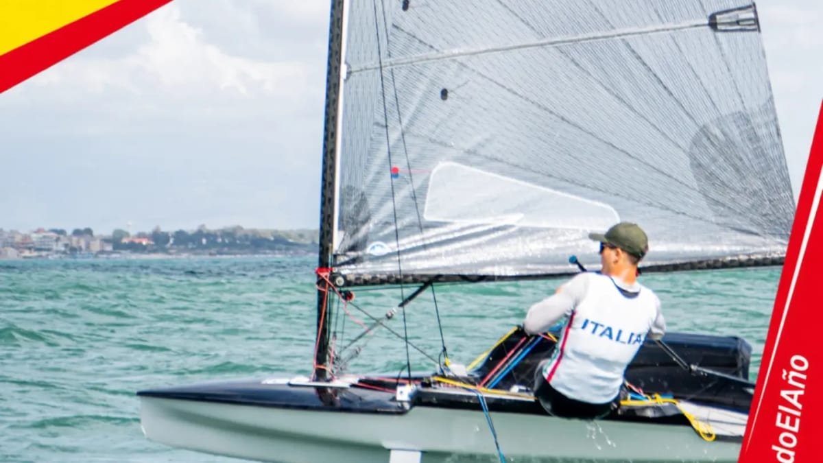 Cartel de los III Cádiz Foiling Days Boat Testing 2-8 octubre, con logotipos del Ayuntamiento de Cádiz, Instituto Municipal del Deporte y SailGP Team Foiling Base Cádiz