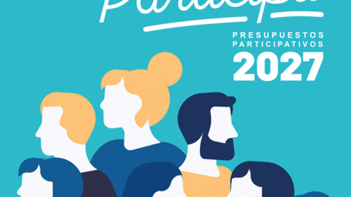 Cartel Presupuestos Participativos 2027 Cáceres - Participa