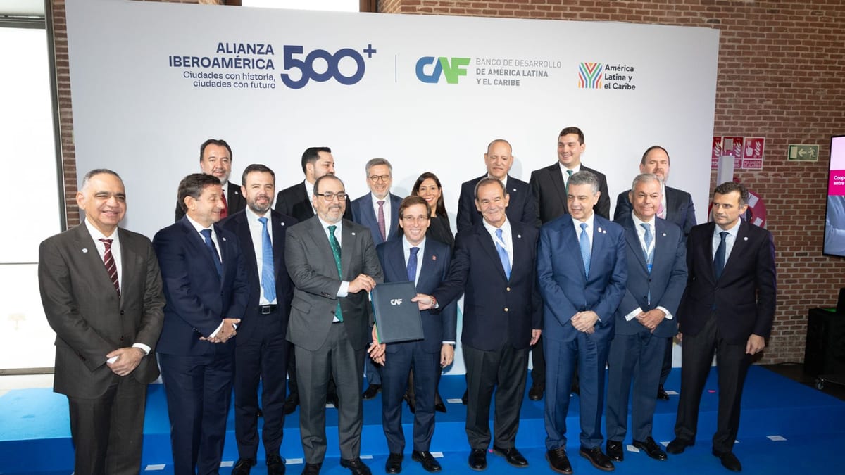 Acto de firma de la Declaración de Santa Marta para la constitución de la Alianza Iberoamérica 500+, con participación de ciudades iberoamericanas con más de 500 años de historia