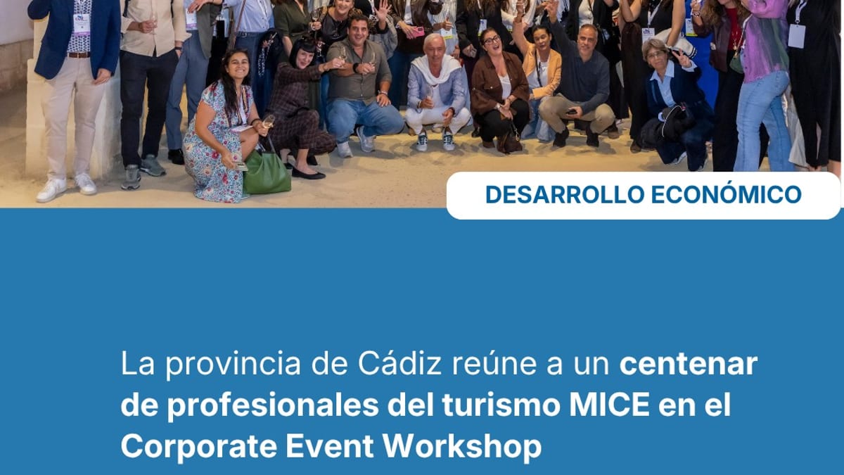 Profesionales del turismo MICE en el Corporate Event Workshop celebrado en Chiclana, Cádiz