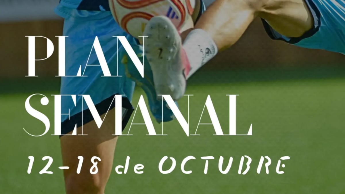 Plan semanal de Navalcarnero del 12 al 18 de octubre con partidos y entrenamientos