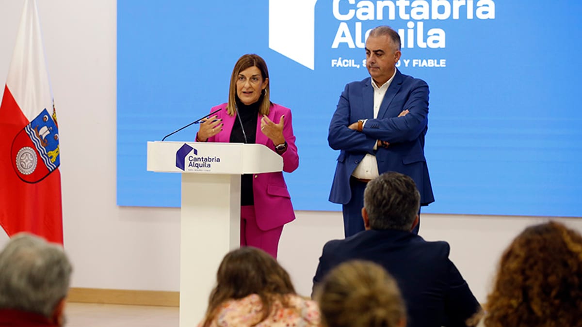 Presentación del programa Cantabria Alquila con el lema 'Fácil, seguro y fiable'
