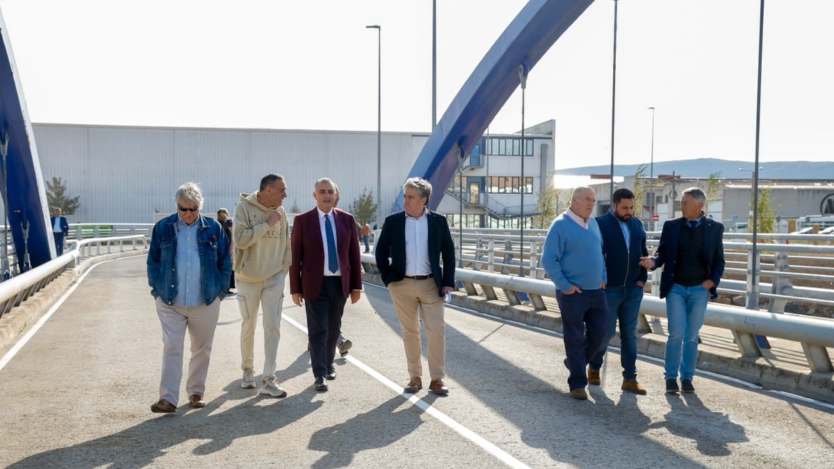 Puente sobre el río Híjar en Reinosa, Cantabria