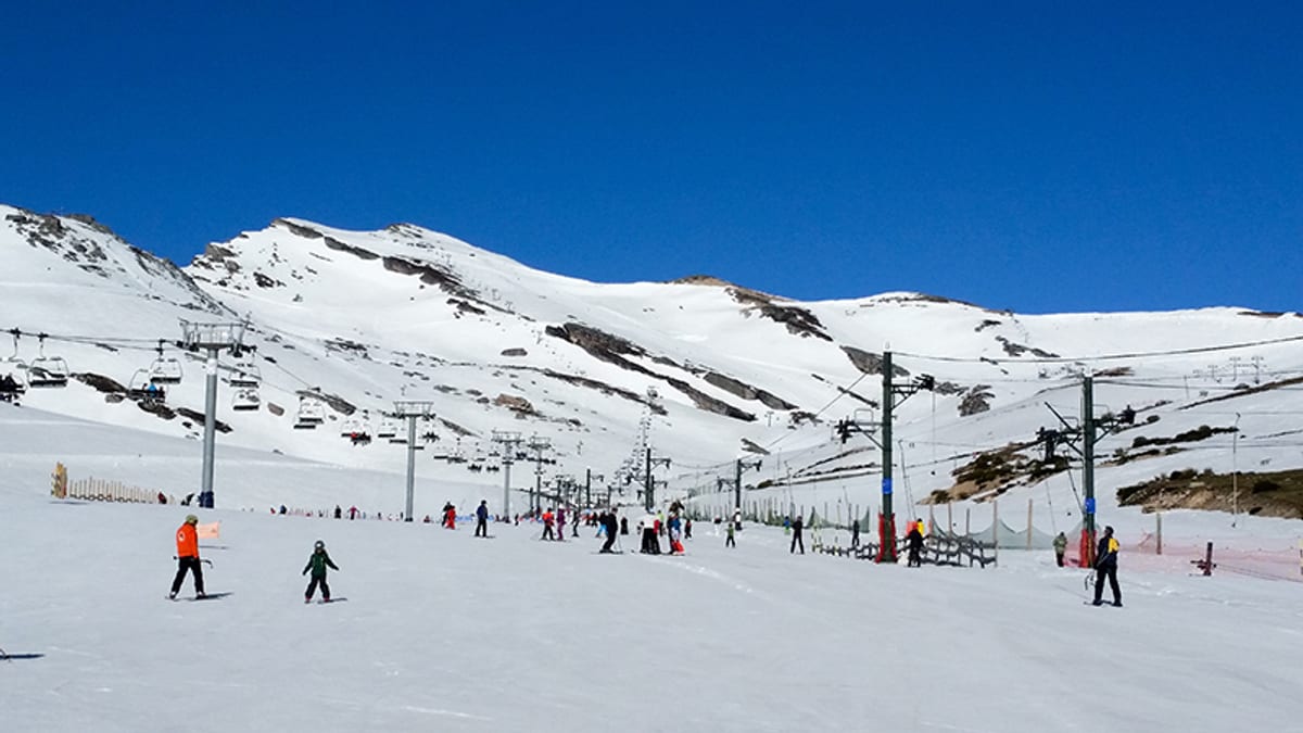 Estación de Alto Campoo en Cantabria