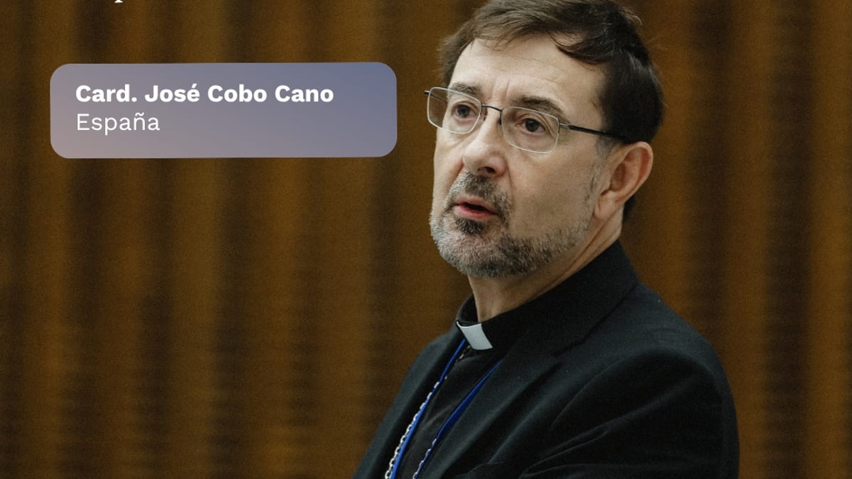Cardenal José Cobo Cano, Arzobispo de Madrid, durante su reflexión sobre el acompañamiento pastoral a matrimonios
