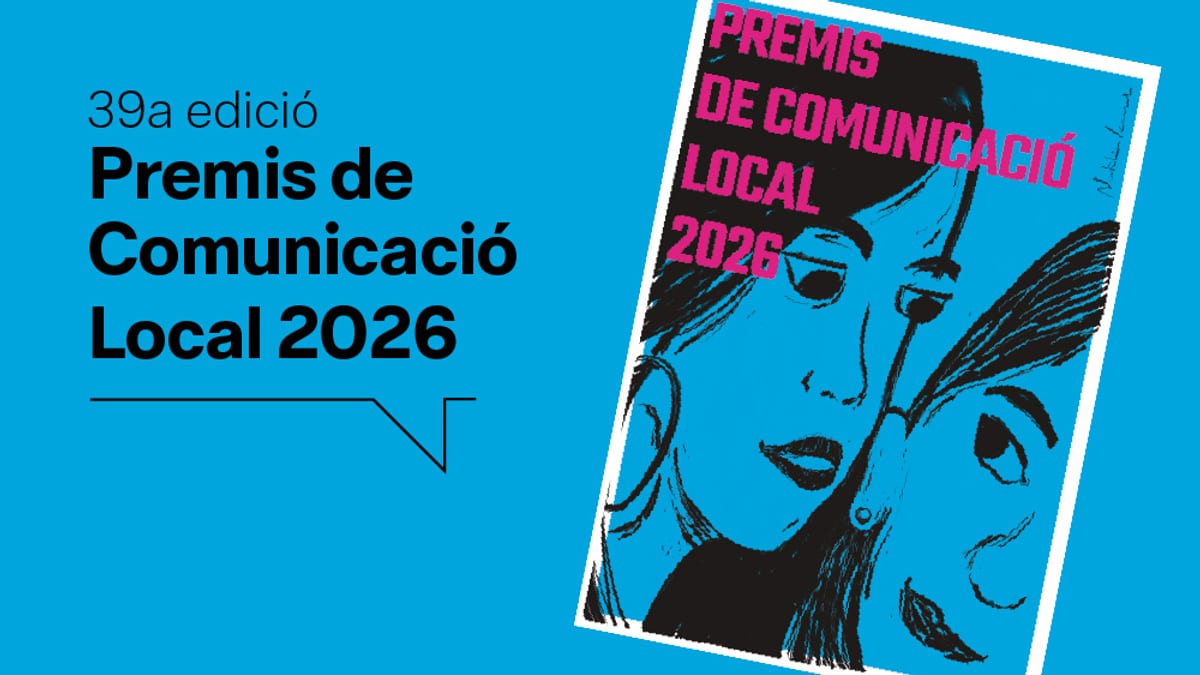 Cartell oficial de la 39a edició dels Premis de Comunicació Local 2026