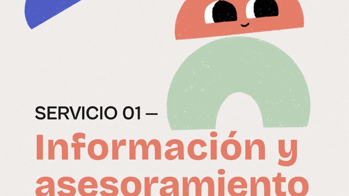 Cartel informativo del servicio de información y asesoramiento de Casa de la Familia Castellón