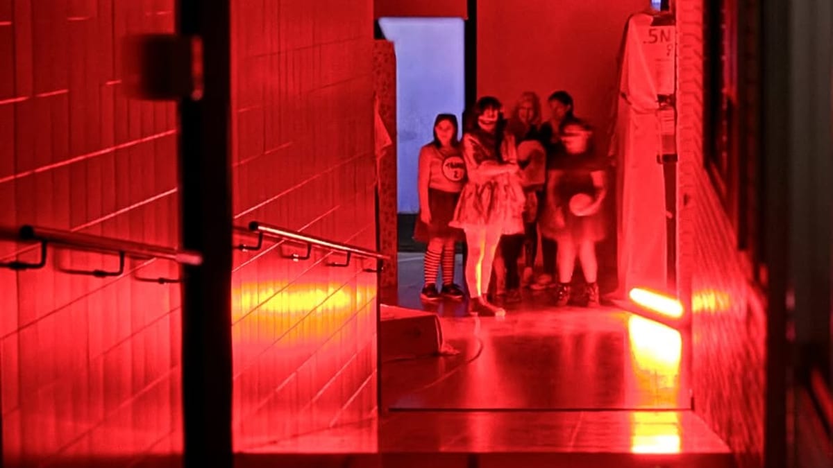 Cartel promocional de la Casa del Terror del Casal Jove con motivo de Halloween en Castellón